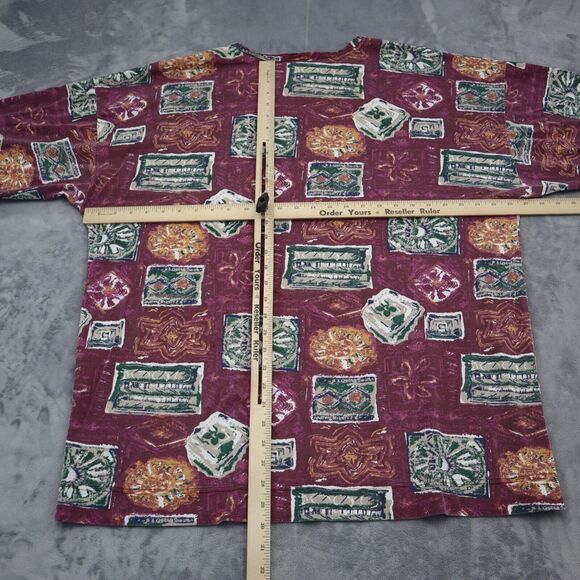 Extra Elements Womens Shirt 4X Multicolor Knit Crew Neck Pullover T Shirt - Picture 3 of 16